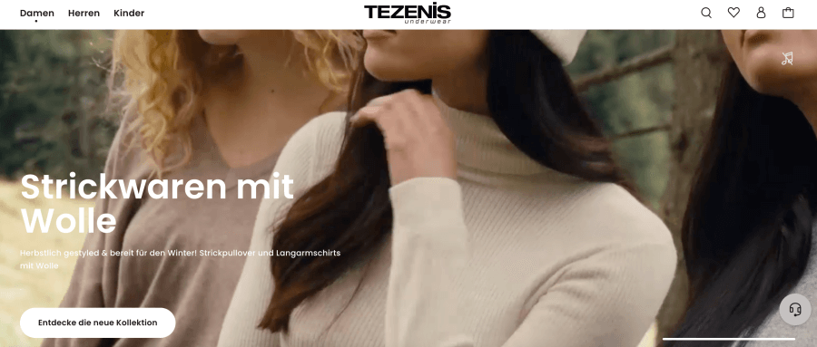 Tezenis Online shop